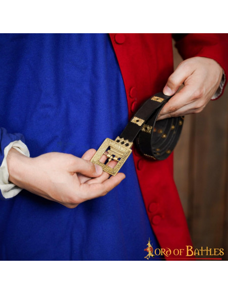 Cintura medievale in pelle Eric della...