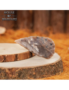 Punta di freccia in selce marrone scuro (7,6 cm.) 2