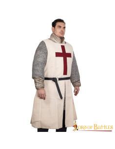 Tabardo dei Cavalieri Templari con croce cristiana 2