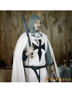 Tabardo medievale in cotone del Cavaliere Teutonico