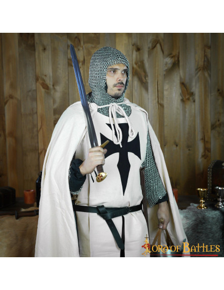 Tabardo medievale in cotone del...