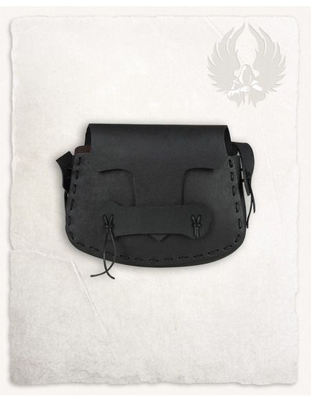 Borsa a tracolla Meera in nero (33x20...