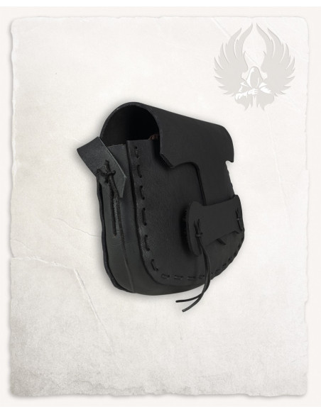 Borsa a tracolla Meera in nero (33x20...