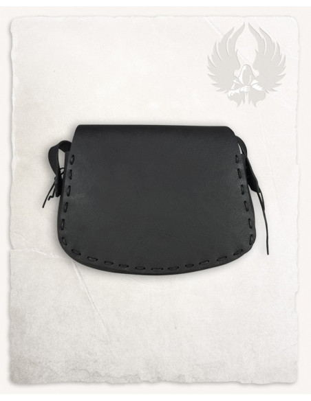 Borsa a tracolla Meera in nero (33x20...