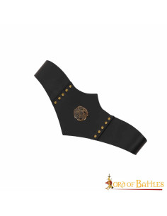 Cintura in pelle Royal Huntress, pelle nera 2