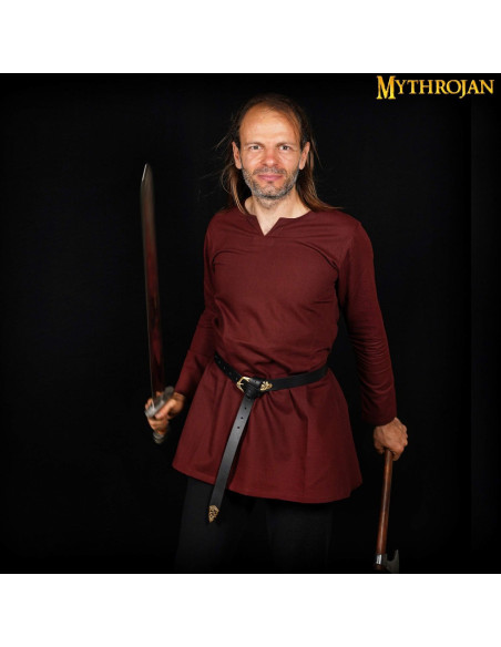 Tunica medievale marrone per bambini...
