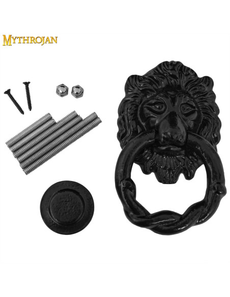 Battente Leon in ferro battuto...