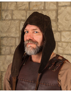 Crespina Medieval Hagen in camoscio marrone