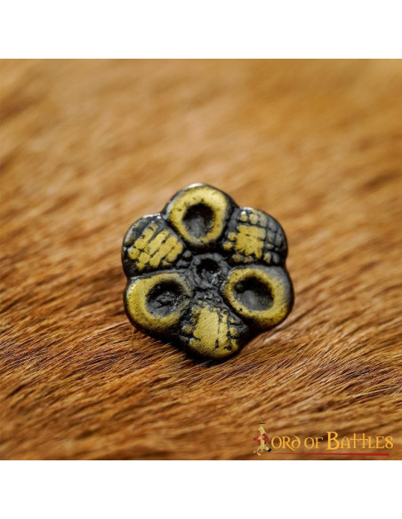 Set di 5 fiori decorativi in ottone...