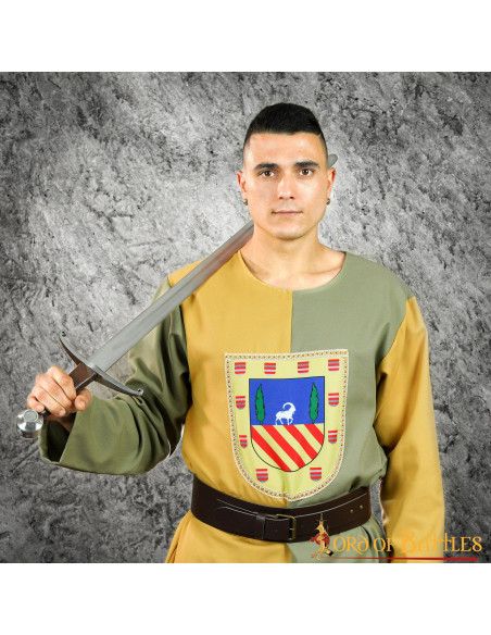 Tabardo medievale bicolore...