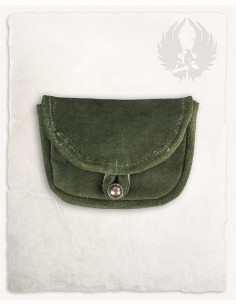 Borsa medievale piccola modello Rickar, verde 2