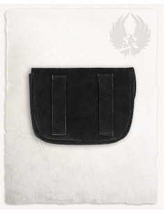 Piccola borsa medievale modello Rickar, nera 2