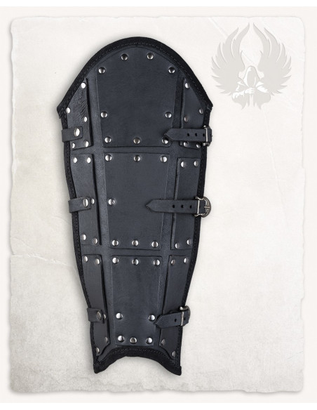 Schinieri in pelle nera superiore...