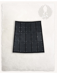 Rullanti laterali in pelle nera, modello Quintus 2