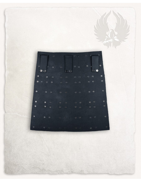 Lacci laterali in camoscio nero,...