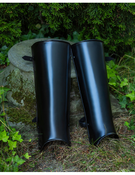 Schinieri medievali Gustav in acciaio...