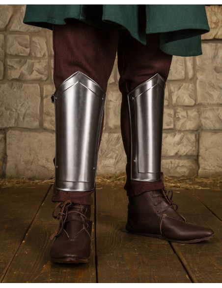 Mina schinieri medievali in acciaio...