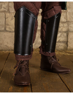 Schinieri Mina medievali in acciaio annerito