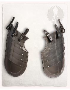 Guardie carcerarie medievali modelli Kaspar, acciaio lucido