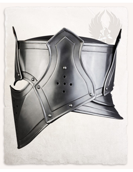 Elmo da Re Medievale con Corona...