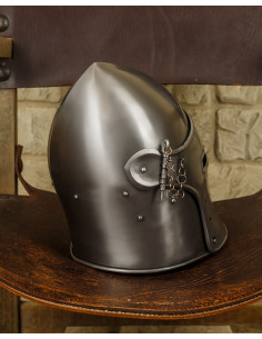 Bacinella in acciaio lucido con visiera modello Magnus 2