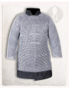Anelli di cotta di maglia 4 in 1, modello Berengar (acciaio lucido)