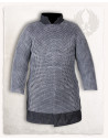 Anelli di cotta di maglia 4 in 1, modello Berengar (finitura acciaio)