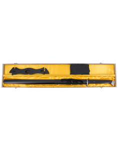 Katana pratica di base con fodero con corde nere 2