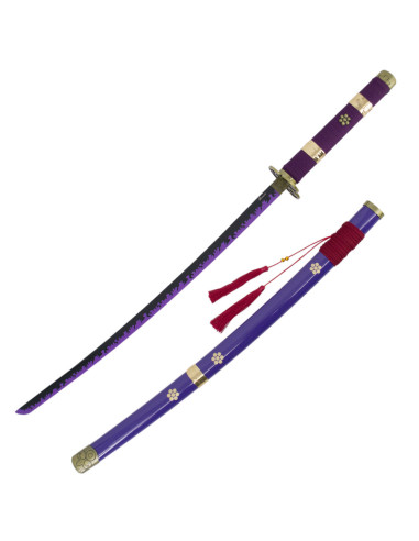 Katana lilla Enma di Zoro di One Piece, replica non ufficiale