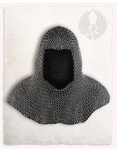 Cotta di maglia del boia in acciaio finitura Richard