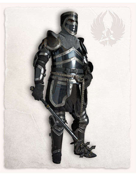 Cotta di maglia del boia in acciaio...