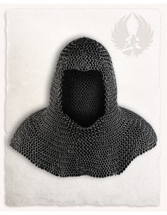 Cotta di maglia del boia con finitura annerita Richard