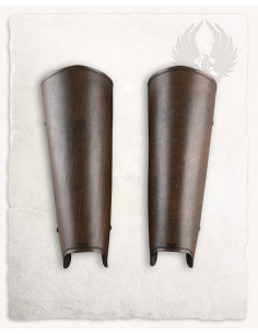 Greve romane lisce modello Ottavio, marrone