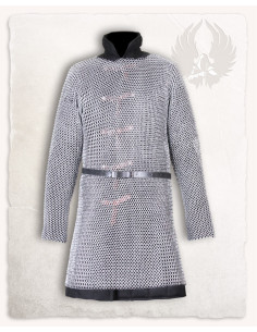 Cotta di maglia medievale lunga modello Richard, finitura...