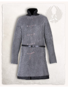 Cotta di maglia lunga medievale modello Richard, finitura...