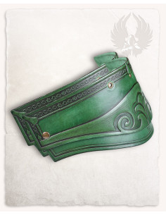 Spallacci medievali modello Artemide, pelle verde (2a... 2