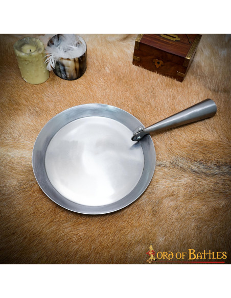 Padella pieghevole in ferro forgiato...