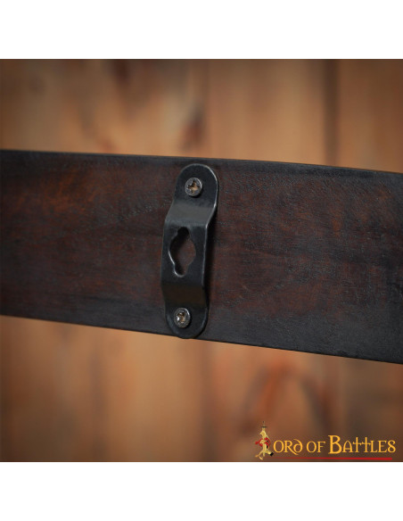 Supporto a parete per 3 spade o asce