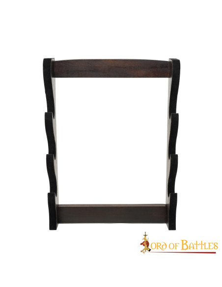 Supporto a parete per 3 spade o asce