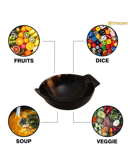 Piccola ciotola in corno di toro...