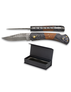Coltello marca Albainox in acciaio damasco 312 strati