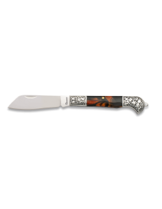Coltello marca Albainox con manico in acrilico e becco di...