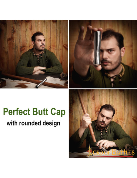 Contera acciaio lancia medievale...