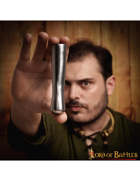 Contera acciaio lancia medievale...