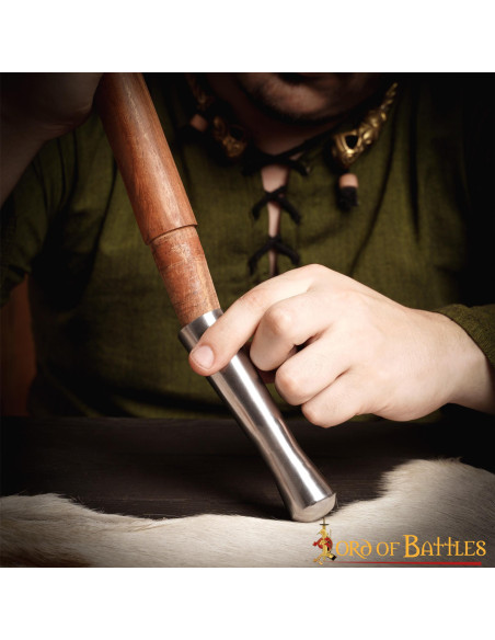 Contera acciaio lancia medievale...