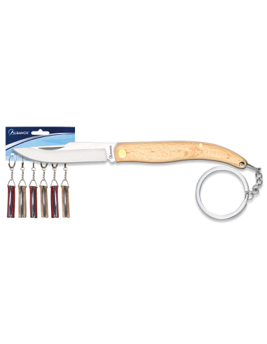 Coltello portachiavi marca Albainox, colori assortiti (11,1 cm.)