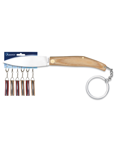 Coltello portachiavi marca Albainox, colori assortiti (11,3 cm.)