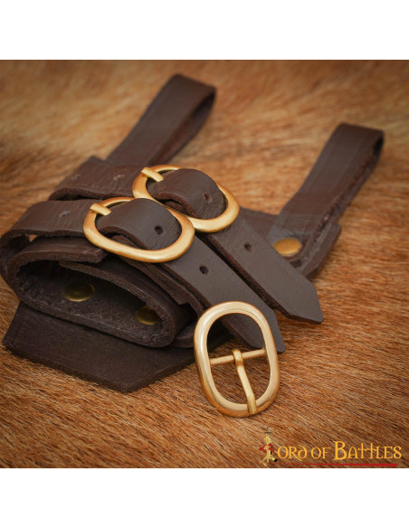 Confezione da 3 fibbie medievali in...