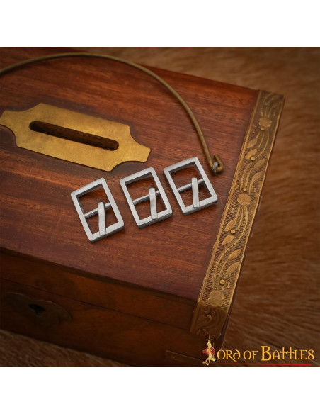 Confezione da 3 piccole fibbie in...