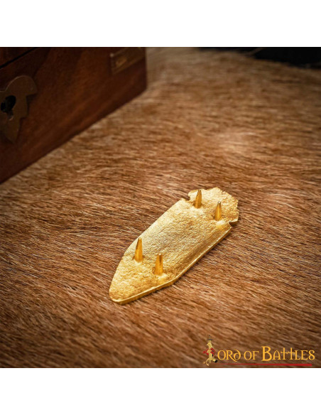 Lastra di ottone decoro celtico (6 cm.)